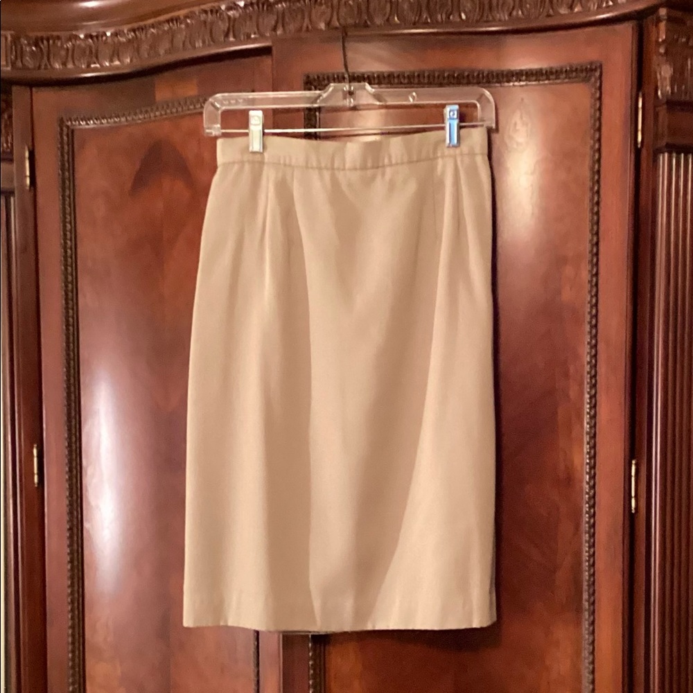 Tan skirt.  Size 12